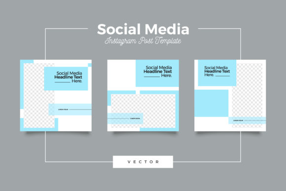 Download Social Media Instagram Kit-ePS Template - Premium Bundle